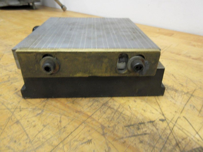 Walker Ceramax Permanent Magnetic Chuck 6" x 6.5", with (2) 4" x 2" x 1" Mag Blocks- Auction Item