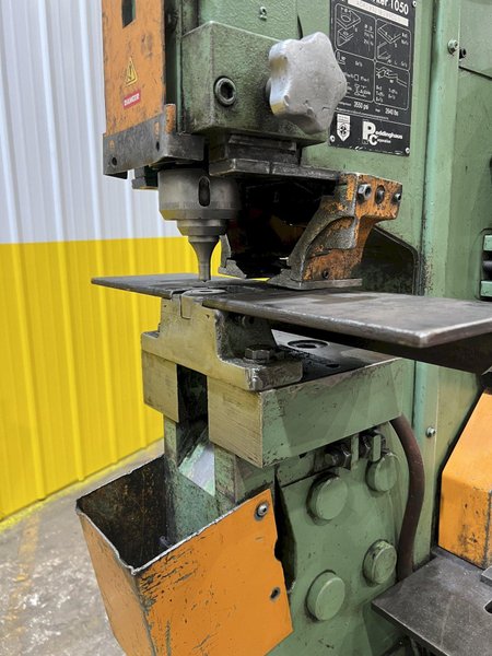 110 TON PEDDINGHAUS PEDDIWORKER MODEL #1050 HYDRAULIC IRONWORKER: STOCK #19922