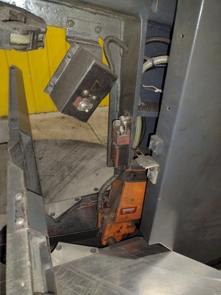 16&quot; X 28&quot; COSEN MODEL #SH-710LDM HORIZONTAL 60° MITERING BAND SAW: STOCK #23643