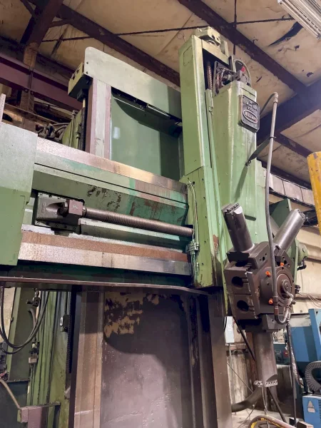 Bullard 36″ Dyn-Au-Tape 42″ Chuck 72″ High Column CNC Vertical Boring Mill – VTL