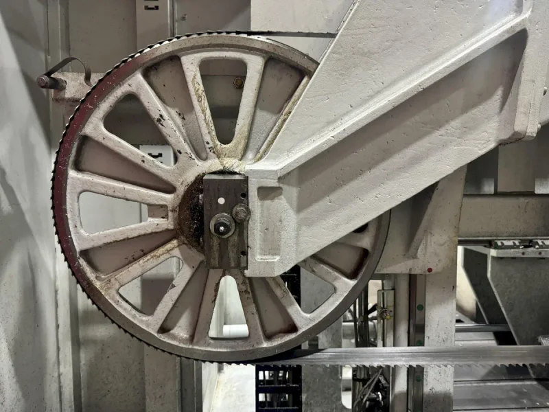 USED BEHRINGER 20" X 16" DUAL POST AUTOMATIC BANDSAW MODEL HBE 411A, Year: 2021