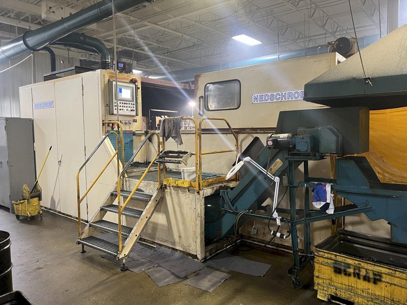 Nedschroef Model NH416 4 Die Progressive Heading Machine
