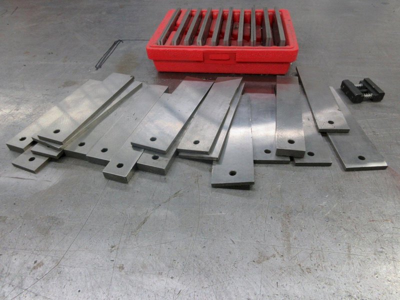 6in" Vise Parallels - Assorted Thickness, Vise Stop- Auction Item