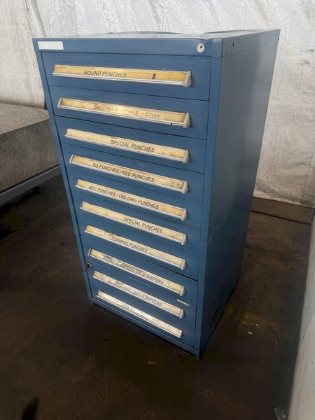 10 DRAWER STANLEY VIDMAR CABINET. STOCK # 0981626