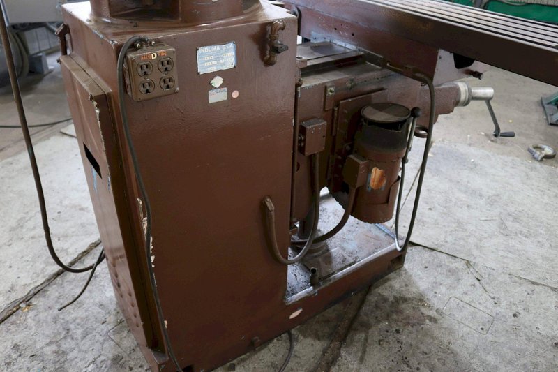 4HP INDUMA MODEL #4SA RAM TYPE VERTICAL MILL: STOCK #73329