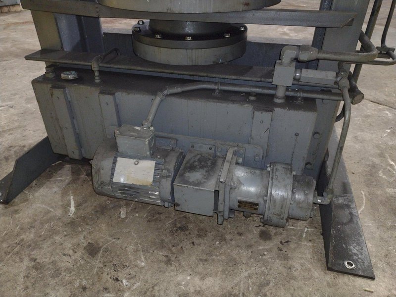 150 TON DAKE HYDRAULIC H-FRAME WHEEL PRESSING PRESS: YOBRO #25286