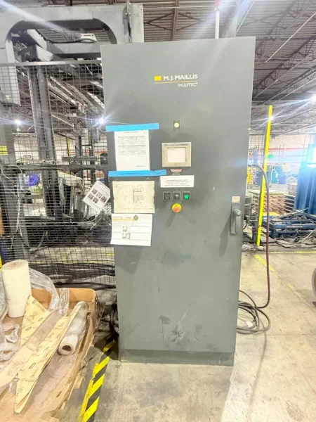 M.J MAILLIS WULFTEC MODEL #WCRT-200 LARGE CAPACITY SHRINK WRAP MACHINE: YOBRO #25092