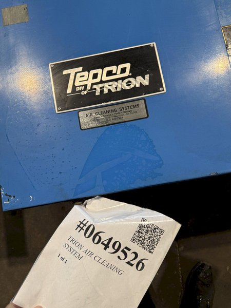 TRION AIR CLEANING SYSTEM. STOCK # 0649526