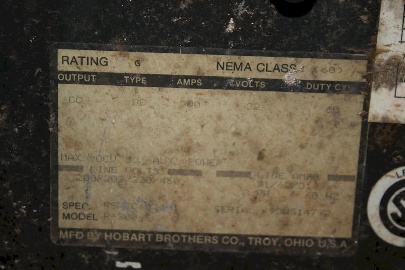 HOBART WELDER:   STOCK #75718