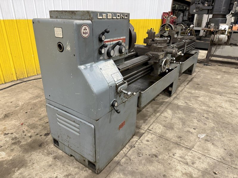 19" X 120" LEBLOND MODEL #6E REGAL ENGINE LATHE 1.75" HOLE: STOCK # 14661