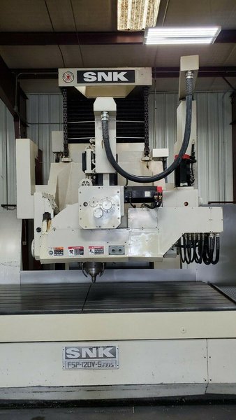 SNK FSP-120V CNC 5 Axis Profiler Mill