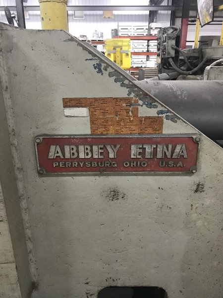 75,000 lbs ABBEY ETNA HYDRAULIC DRAW BENCH (14353)