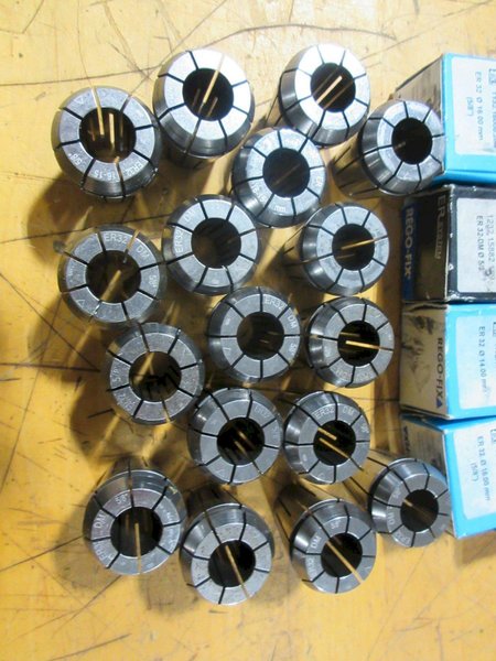 ER-32 Collets - Mostly Rego-Fix - Assorted - Auction Item
