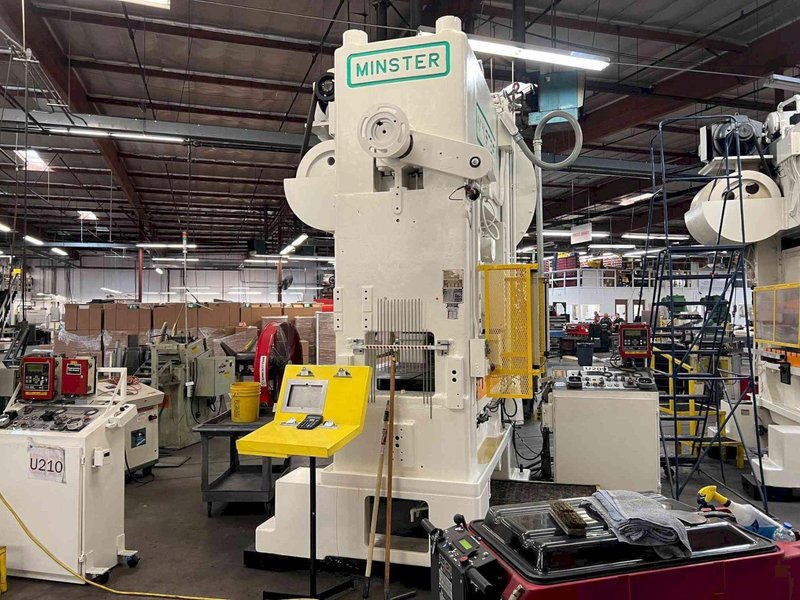 150 Ton Minster Punch Press P2-150-54, 1977