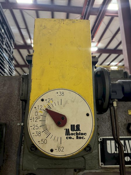 30,000 LB X 42" X .312" U.S. MACHINE CO M24 COIL-FEEDLINE. STOCK # 0446525