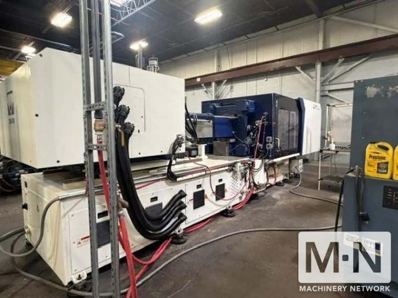 405 TON 39 OZ HATIAN MODEL ZHAFIR ZE360III HYBRID INJECTION MOLDIUNG MACHINE MFG 2021