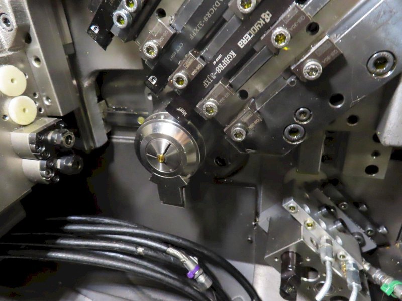 Citizen K16 VIIP CNC Swiss Type Automatic Screw Machine with CAV16K-1S Magazine Barfeed