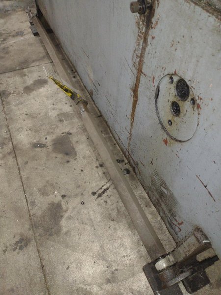 36 TON X 8' NIAGARA MODEL #1B36-6-8 MECHANICAL PUNCH PRESS: STOCK #23465