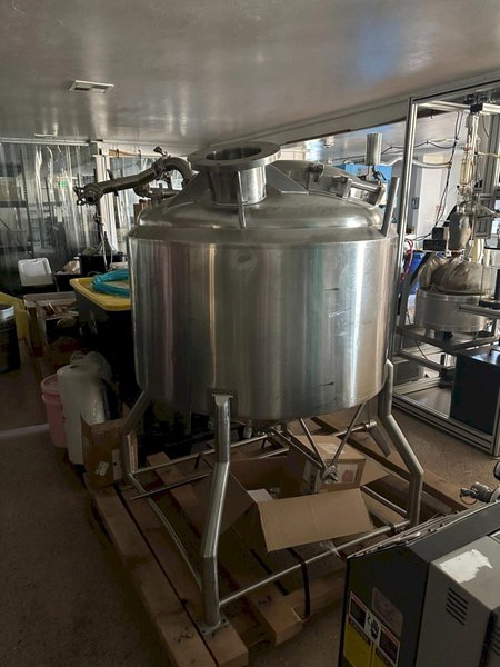 Cherry Burrell 150 Gallon Jacketed Stainless Steel Tank Model 1850, 1978