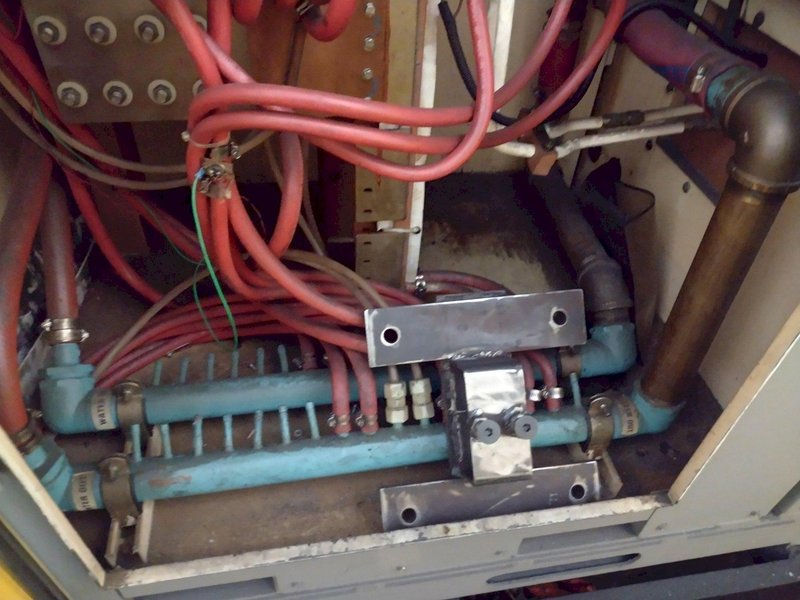 250 KW AJAX TOCCO &quot;PACER&quot; INDUCTION HARDENING SCANNER SYSTEM WITH MAGNESCAN QS CONTROLS: STOCK #16063