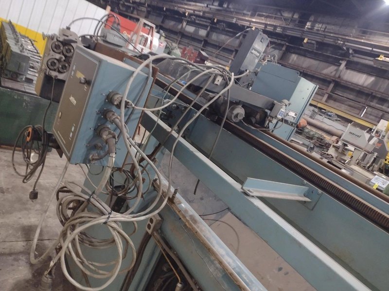 16' JETLINE ENGINEERING MODEL #LWS-192 LONGITUDINAL EXTERNAL SEAM WELDER: YOBRO #25751