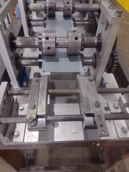 12 STAND X 10&quot; KNUDSON MODEL #KS-2468 STUD &amp; TRACK FRAMING ROLLFORMER, WITH AMS CONTROLS: STOCK #18942