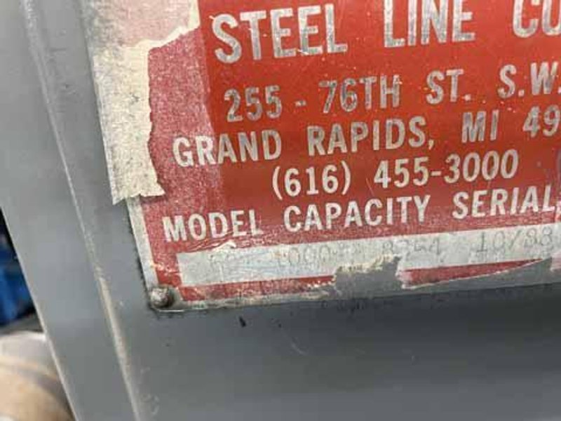 1000 LBS X 18&quot; AMERICAN STEEL LINE COIL REEL: STOCK #14389