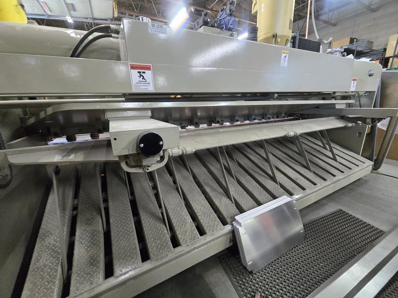 1/4″ x 12′ Accurshear 625012 Shear, 2021 – Backgauge