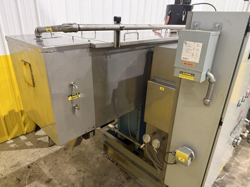 2021 JENFAB STAINLESS MODEL # LJ 19" ROTARY DRUM WASH / RINSE/ DRY PARTS WASHER SYSTEM: YOBRO #24682