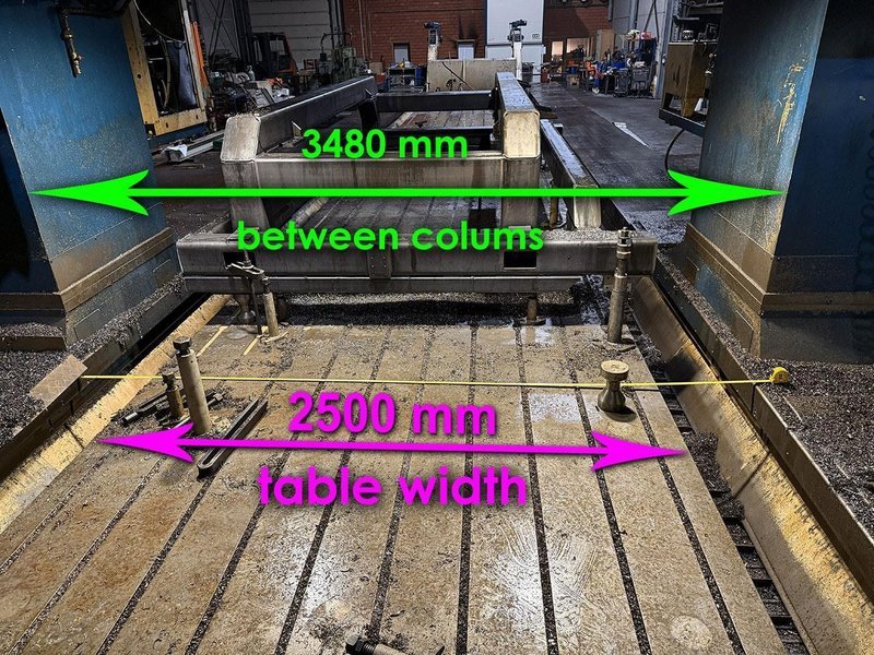 Correa FPM 50 - X: 20 000 - Y: 3800 - Z: 1250 mm