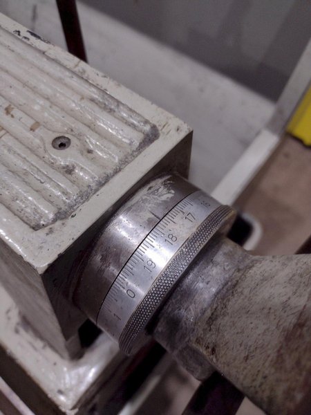 15&quot; X 50&quot; CLAUSING COLCHESTER MODEL #15 ENGINE LATHE, 2-3/16&quot; HOLE: STOCK #19155