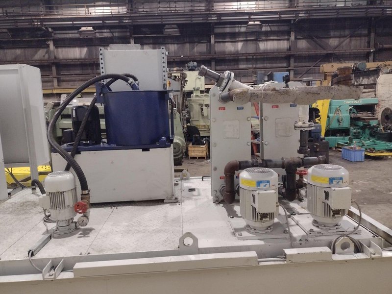 30 GPM ZYKLOMAT MODEL #AKBF-R CONTINUOUS COMPACT BELT FILTER, WITH TURBO-HKS CENTRIFUGE SEPERATOR: YOBRO #24734