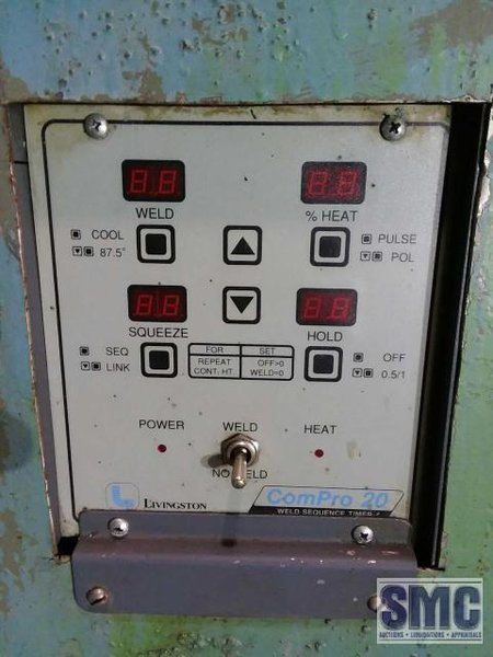 75 KVA X 17&#039; THROAT PROGRESSIVE MODEL PRA-75-18 SPOT WELDER: STK 71254