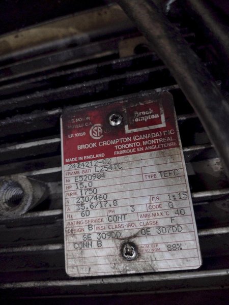 15 HP GWS TOOL &amp; DIE MODEL #SZ300 TUBE ENDFORMER: STOCK #21041