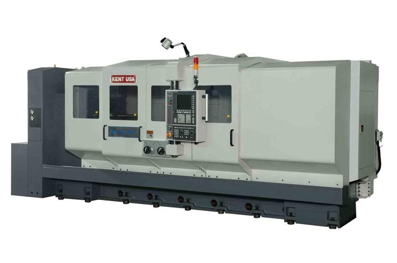 NEW KENT USA MA SERIES DOUBLE TURRET CNC LATHE