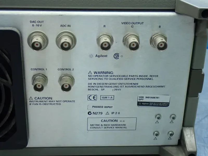AGILENT SCALER NETWORK ANALYZER  -  8757D