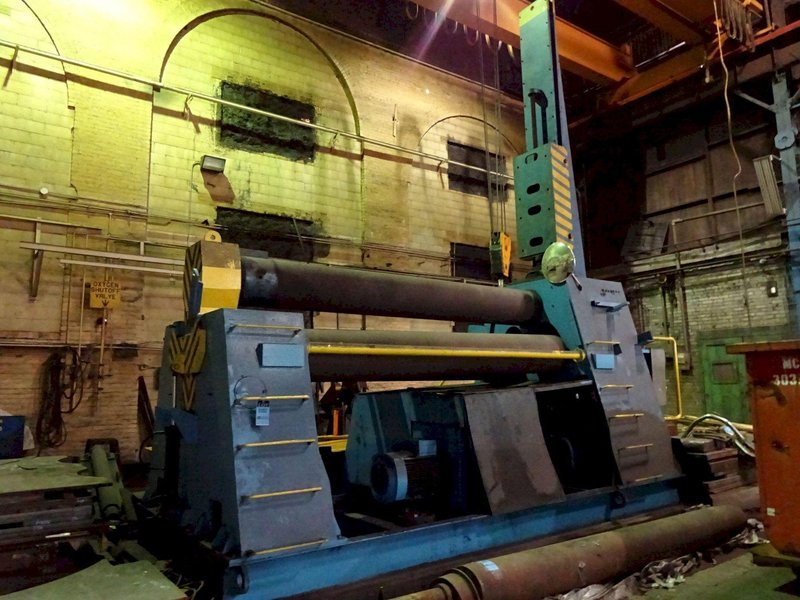 10' X 1" KUMLA MODEL PV7H HYDRAULIC PYRAMID PLATE ROLL: #67336