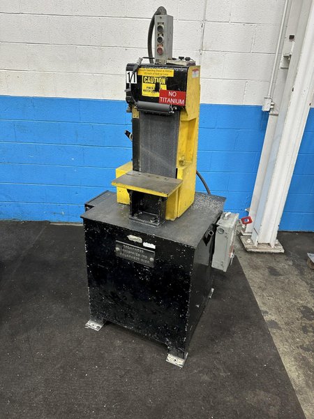 8" KALAMAZOO VERTICAL BELT GRINDER: STOCK #77890