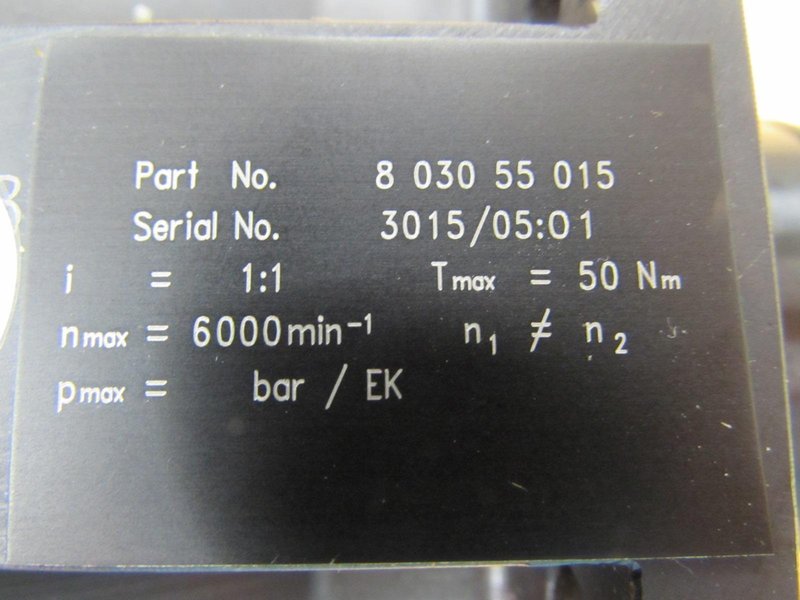 Heimatec 8-030-55-015 ER25 Collet 90-Degree Milling Head - Like New, Dealer Demo
