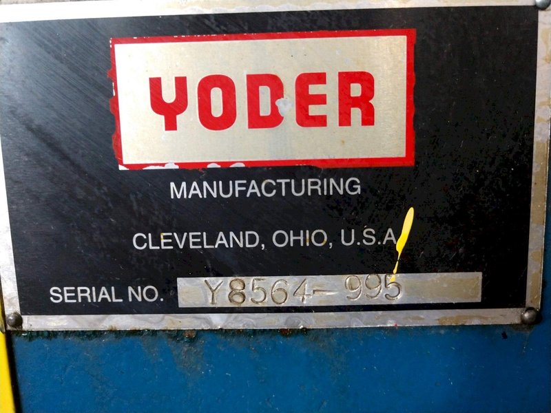 8 STAND X 1.5&quot; YODER M1-1/2 ROLLFORMER BASE WITH AMS MP300 SERIES CONTROLS STOCK # 3175