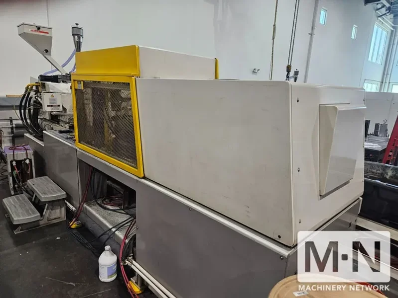 190 TON 15.9 OZ TOSHIBA MODEL ISF190SII-10A INJECTION MOLDING MACHINE MFG 1994