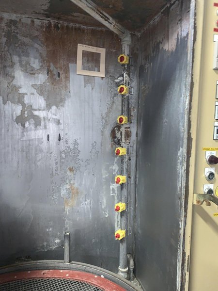 42&quot; x 42&quot; PROCECO MODEL #PC 42X42-E-1000-PBO ROTARY PARTS WASHER #3361
