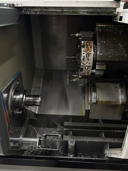 Haas ST-10 CNC Lathe, 2012 – Bar Feeder, Parts Catcher