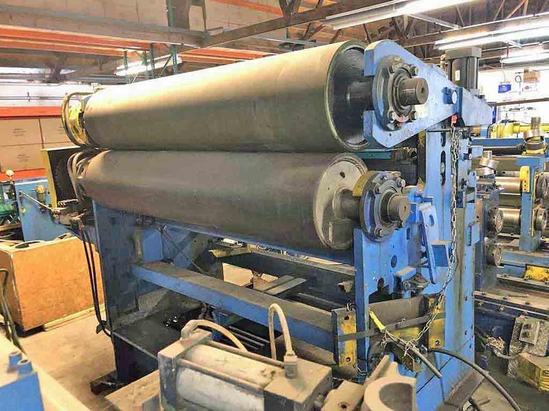 60" x 7.00" x 24,000# Cincinnati Forte Slitting Line (14296)