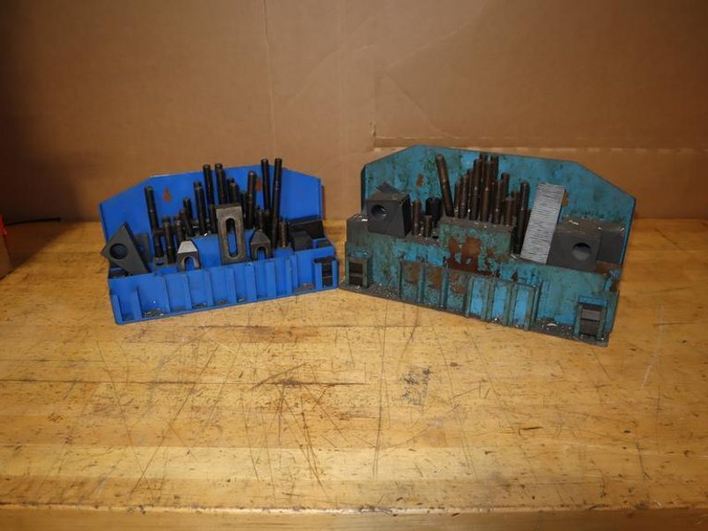 Fixture Clamp Step Block &amp; Clamp Set 1/2 (2)- Auction Item