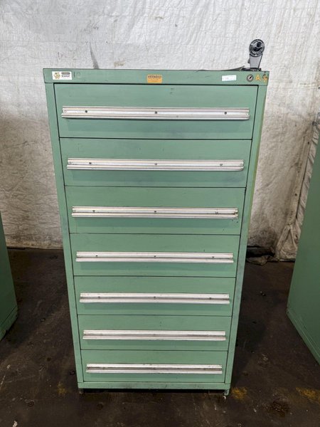 7 DRAWER STANLEY VIDMAR CABINET. STOCK # 0217026.