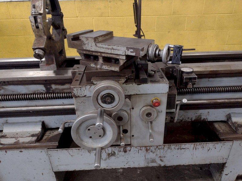 22" X 157" TARNOW MODEL TUJ 50M GAP BED ENGINE LATHE, 3.5" HOLE: STOCK 17547