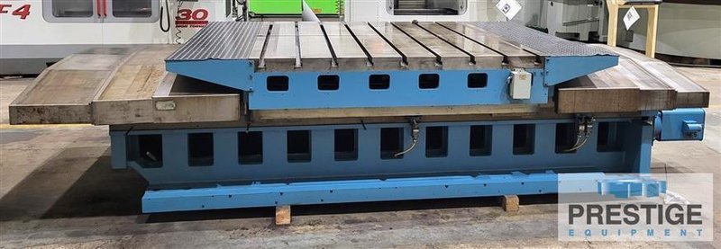 Giddings &amp; Lewis 72" x 78" Infeeding CNC Auxilliary Table