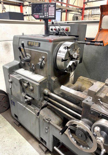 20&quot;/29&quot; x 60 Webb Gap Bed Lathe, 28-1350 RPM, Inch/mm, 3&quot; Hole, S.R., 10 HP