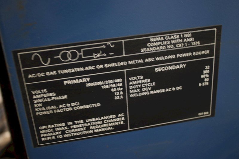 MILLER WELDER: STOCK #75713